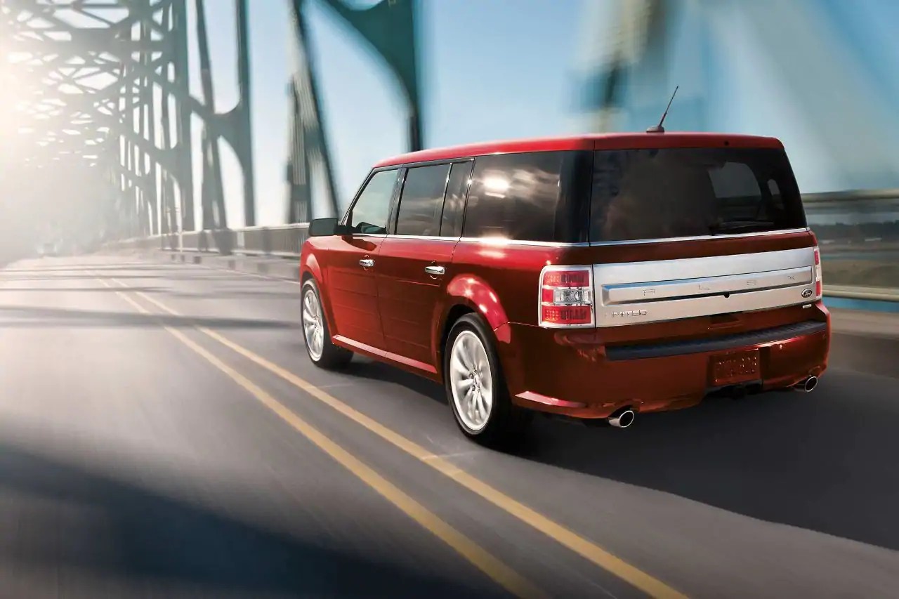 Ford Flex rear angular in the motion