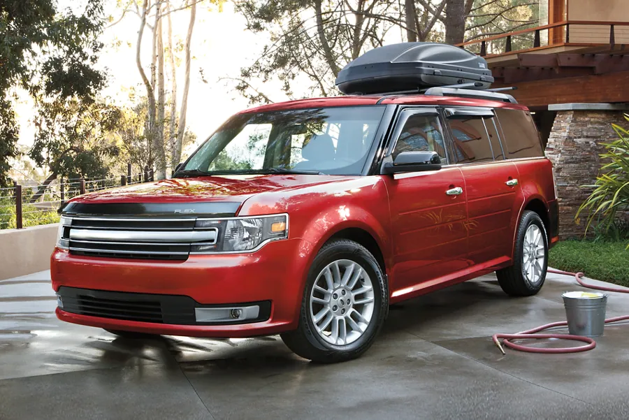 ford flex front angular view