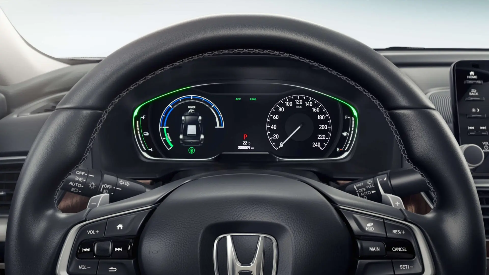 honda accord hybrid steering wheel