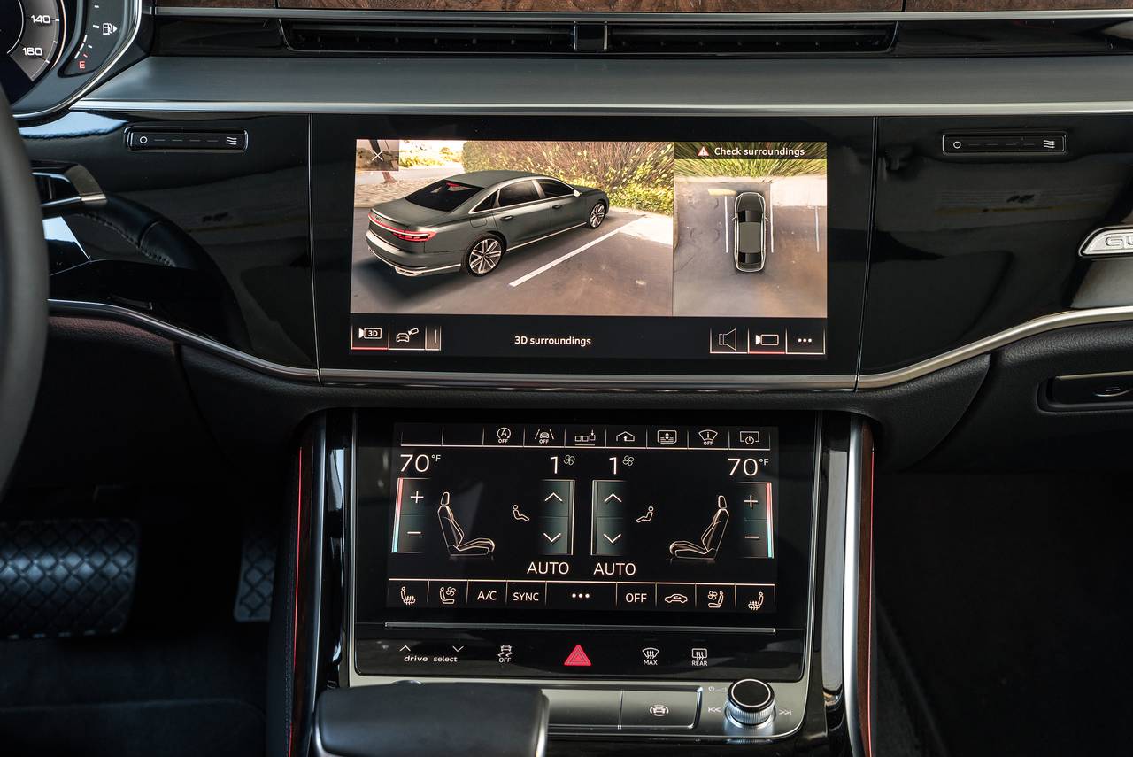 audi a8 lease front dashboard