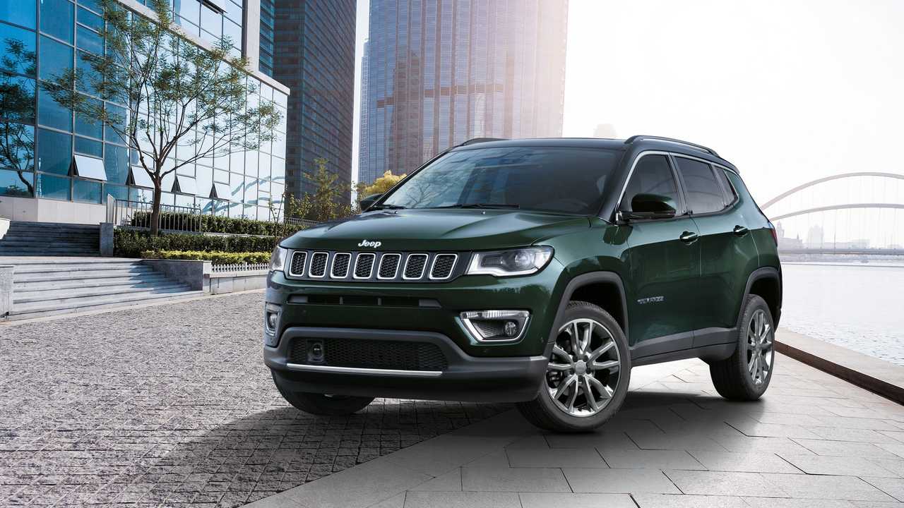 jeep-compass. front angular view