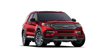 ford explorer king ranch trim level red