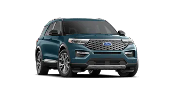 ford explorer platinum trim level blue