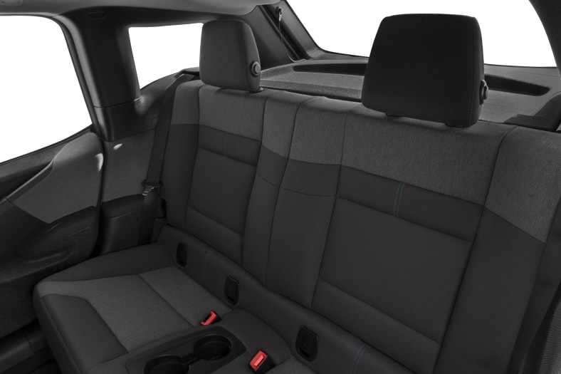 2021 i3 gray interior rear space bmw