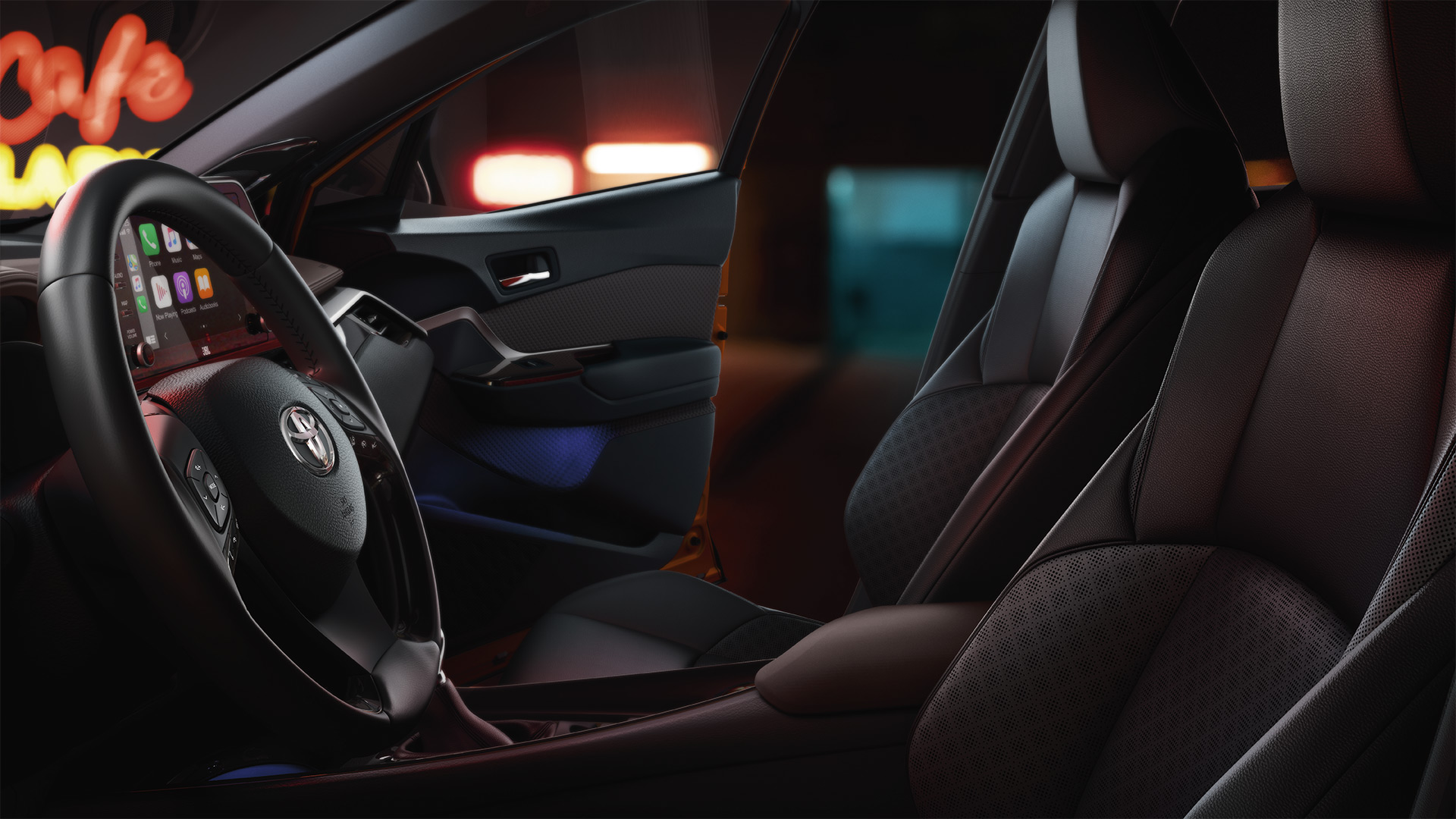 toyota chr front seats