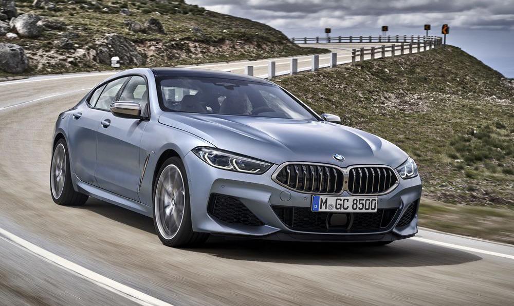 BMW 8 Series Gran Coupe M850i xDrive lease highway ride