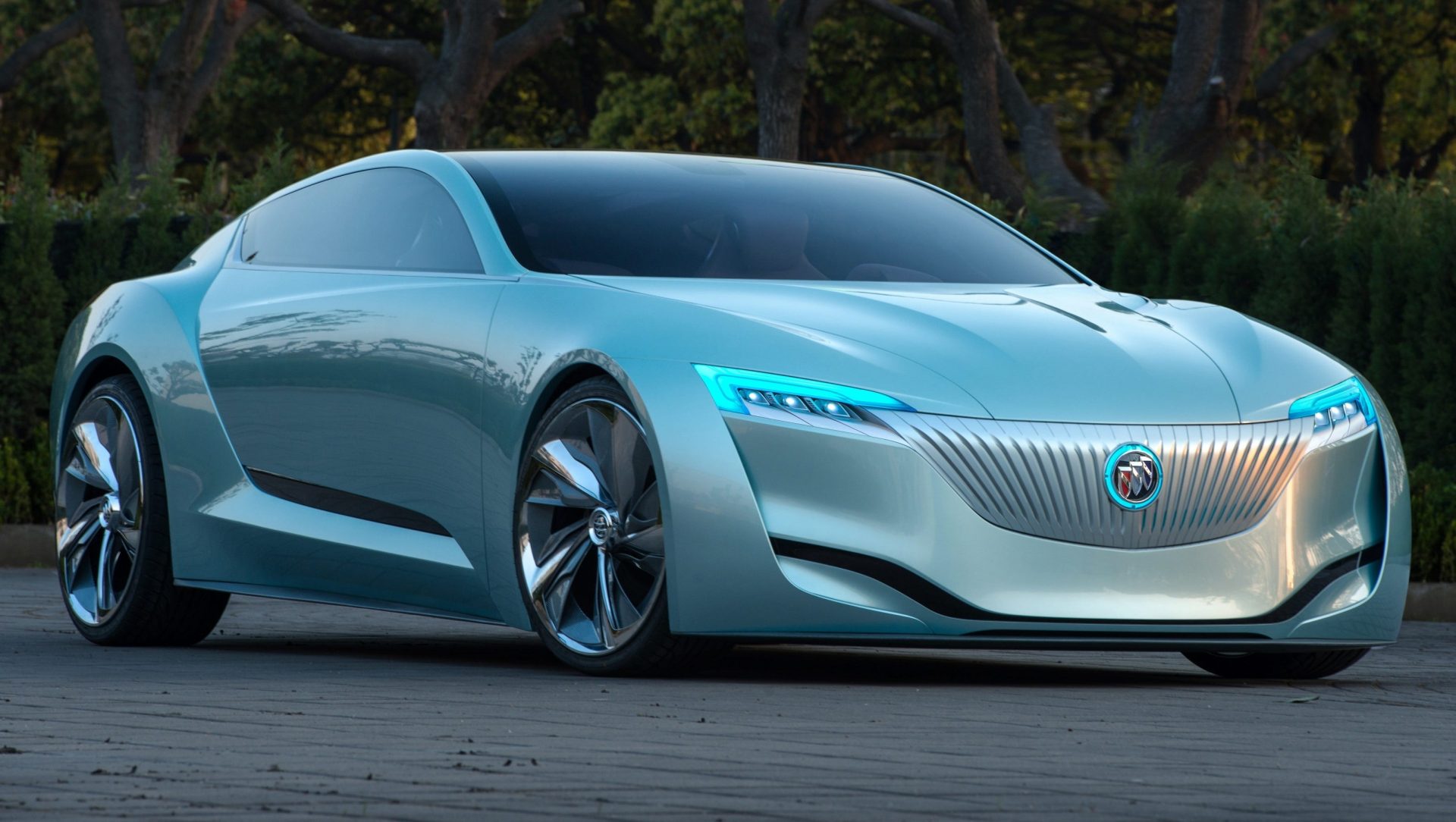 new-buick-riviera-concept-vehicle front angular view