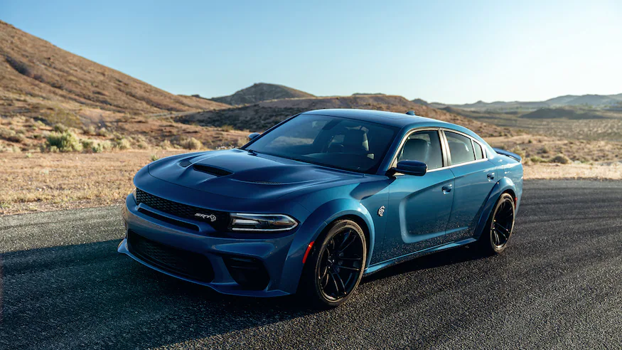 Dodge Charger SRT Hellcat Widebody FRONT ANGULAR VIEW