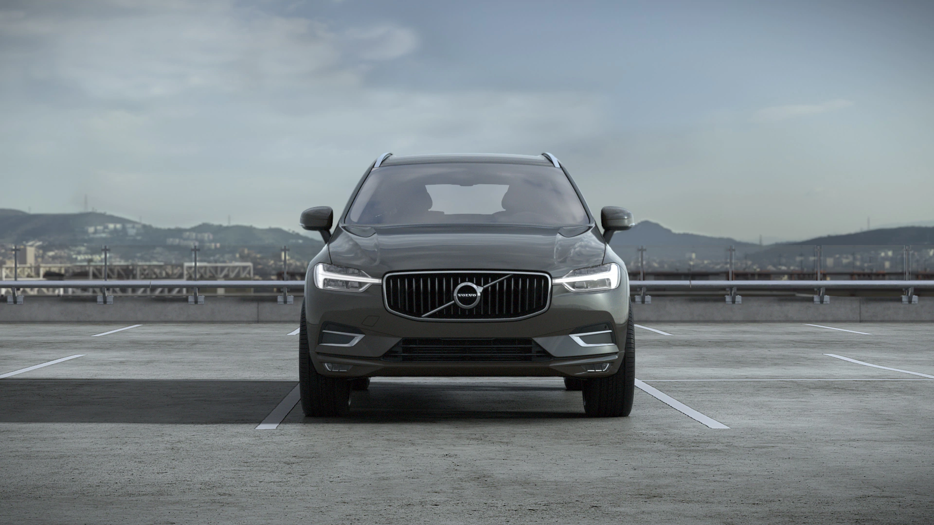 volvo suv front view