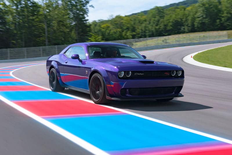 Dodge Challenger R_T Scat Pack ON THE TRACK