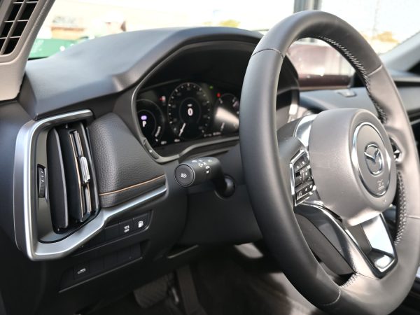 Luxurious cabin of 2025 Mazda CX-90