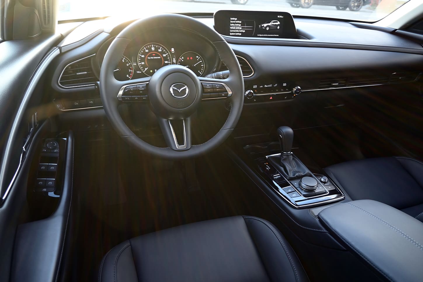 Mazda CX-30 Premium interior – luxury cabin and modern tech